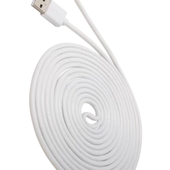 Bluehive USB To Lightning Charger & Sync Cable, PVC, Compatible With Select Apple Devices, White, 10-ft