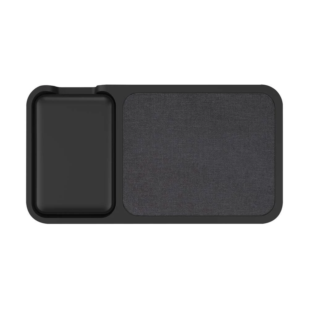 Bluehive 10W 3-Port USB Wireless Charging Alarm Clock Station With 5000-mAh Power Bank - Image 4