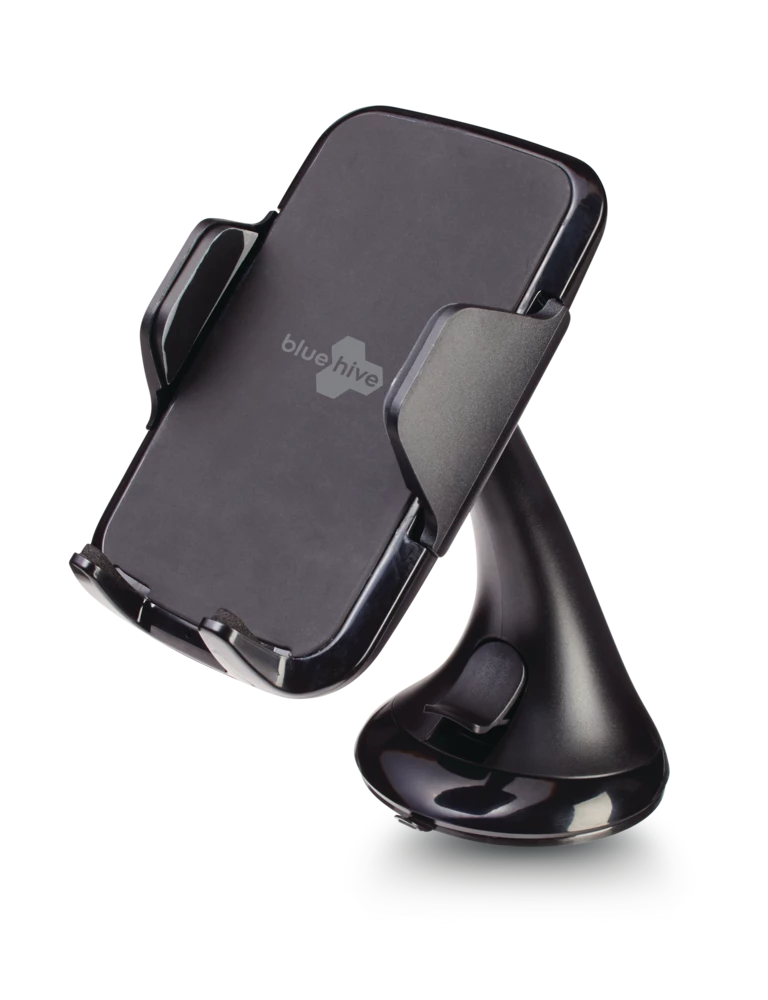 Bluehive 10W Wireless Charging Dash & Vent Phone Mount Compatible With Qi-Enabled Devices, With 360° Swivel Mount - Image 2