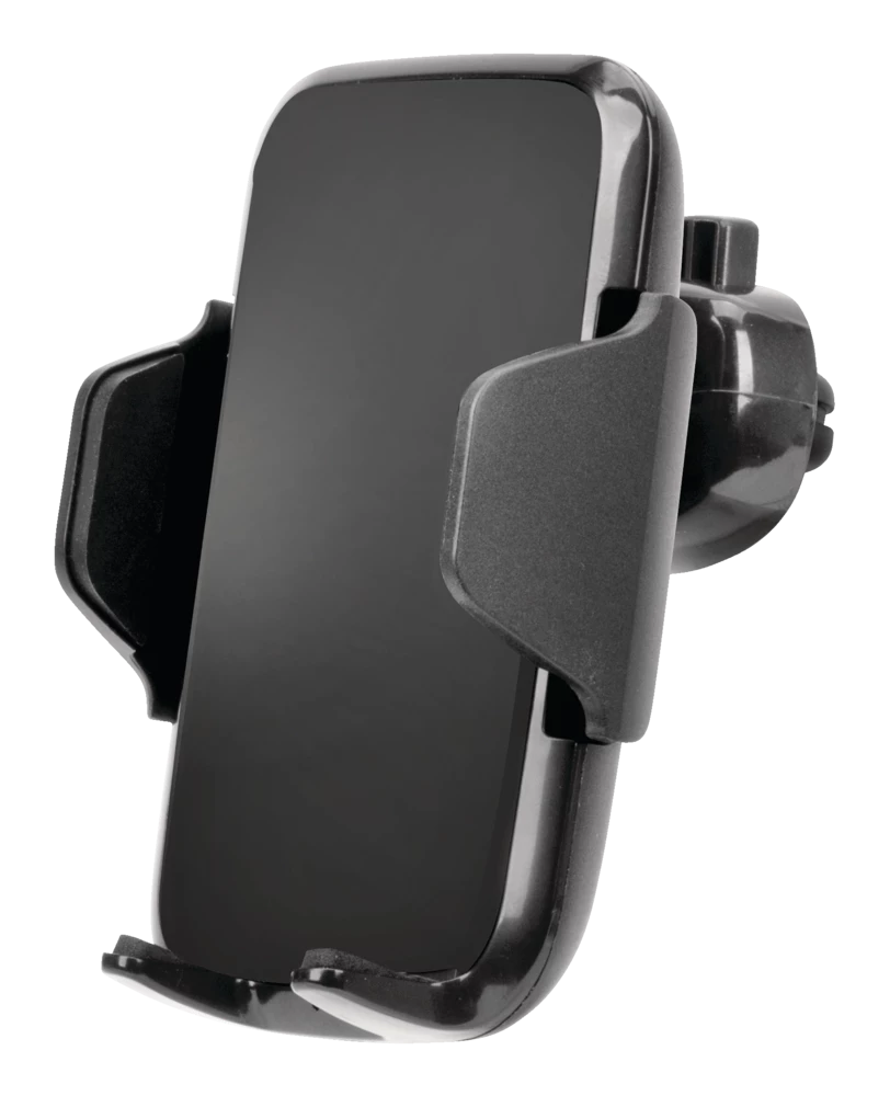 Bluehive 10W Wireless Charging Dash & Vent Phone Mount Compatible With Qi-Enabled Devices, With 360° Swivel Mount