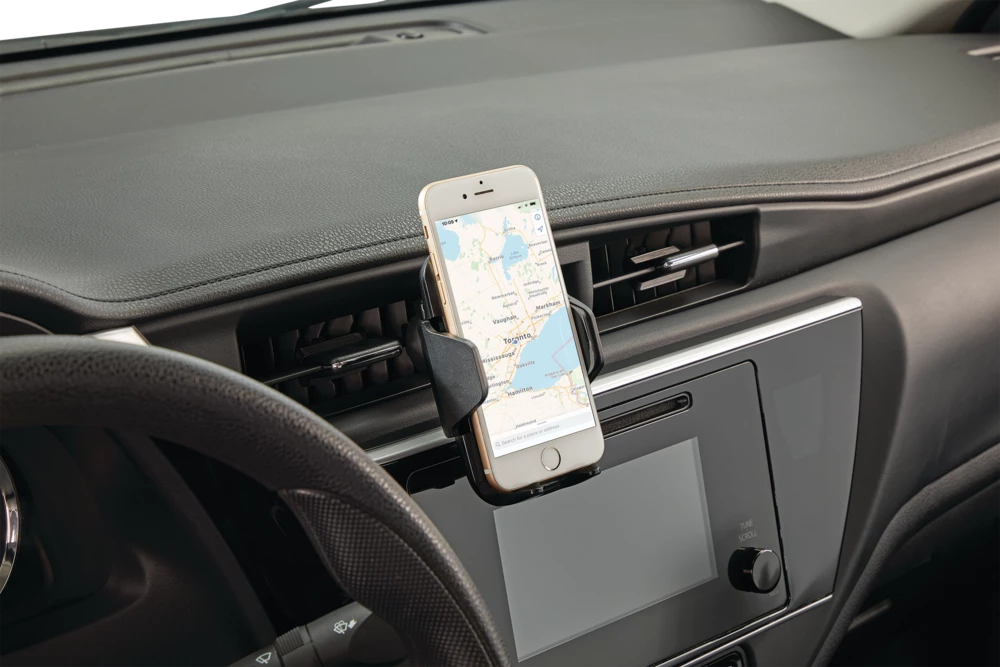 Bluehive 10W Wireless Charging Dash & Vent Phone Mount Compatible With Qi-Enabled Devices, With 360° Swivel Mount - Image 9