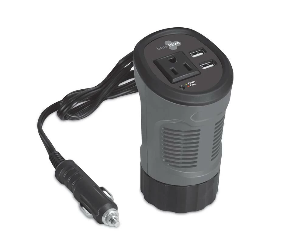 Bluehive 120W Cup Holder Power Inverter - Image 4
