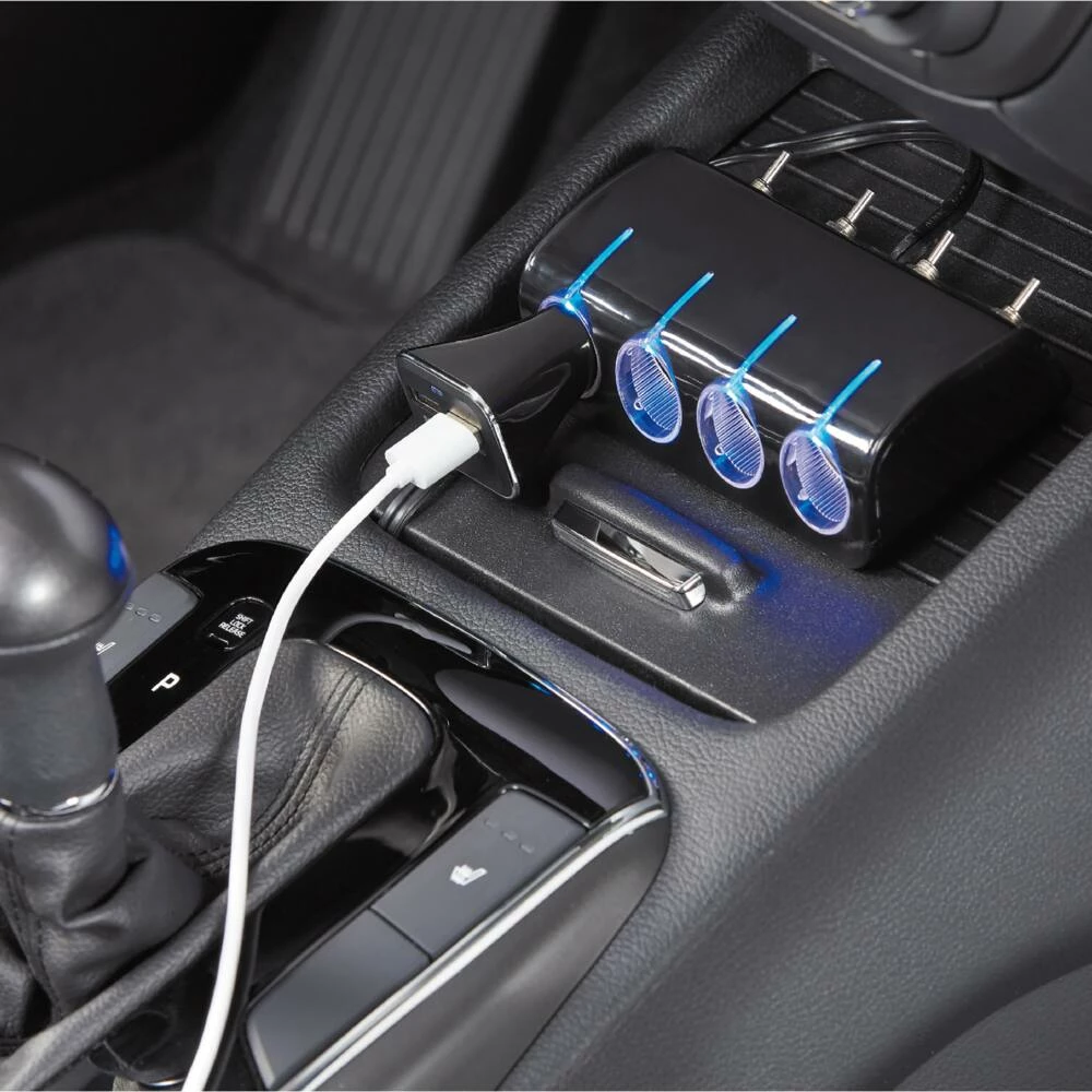 Bluehive 12V 4-Socket With USB Port, LED Power Indicator - Image 5