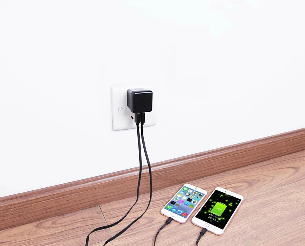 Bluehive 2.4A 2-Port USB Wall Charger, Compatible With Most Devices - Image 6