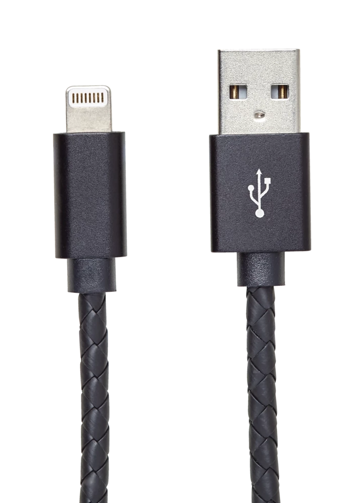 Bluehive Lightning Charger & Sync Cable, Leather, 3-ft - Image 4