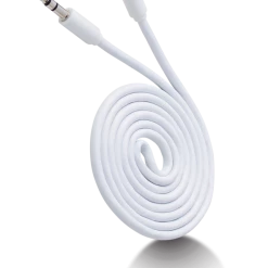 Bluehive Aux Cable, For Any Phone, Tablet, IPod & Laptop, Black, 3-ft