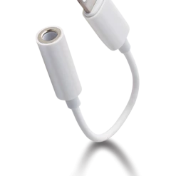 Bluehive Lightning Aux Cable, For Any Phone, Tablet, IPod & Laptop, White, 4-in