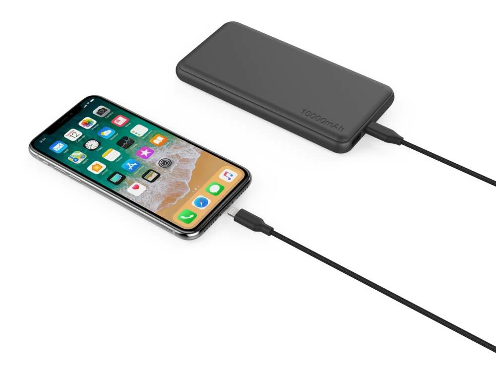 Bluehive Braided Type-C Lightning Charger & Sync Cable For Select Apple Devices, Black, 6-ft - Image 2