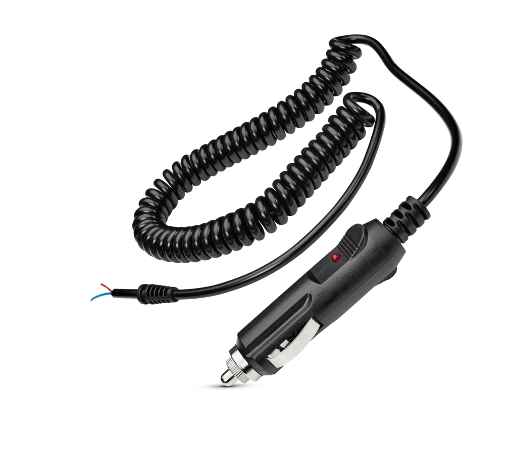 Bluehive 12V Coil Extension Cord, With Cigarette Lighter, 8-ft - Image 2