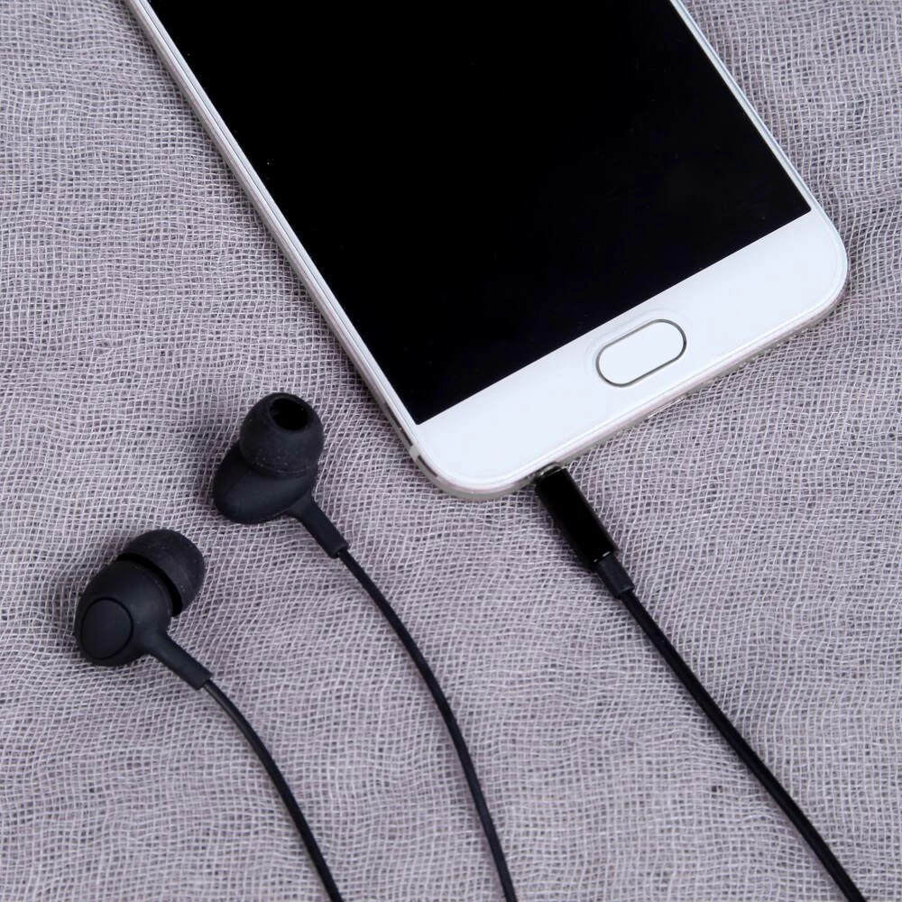 Bluehive Aux Earbuds, Black, 4-ft - Image 13