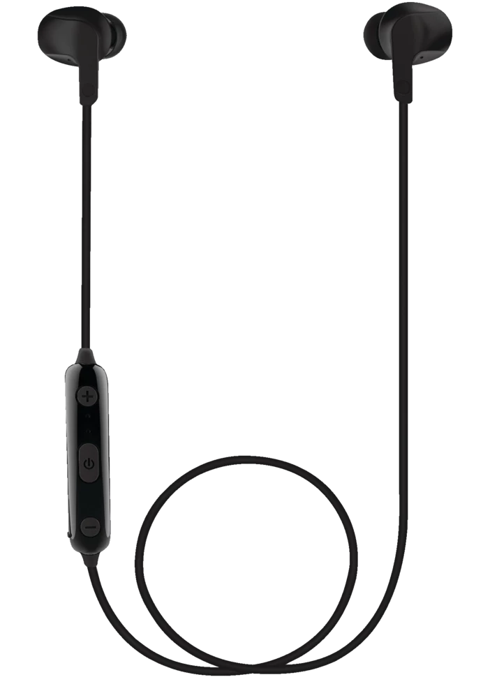 Bluehive Blutooth Sport Earbuds, Sweat Resistant, Voice Controlled, Black - Image 2