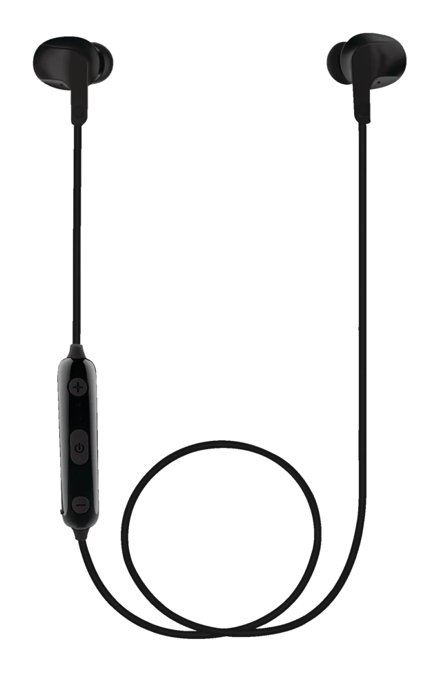 Bluehive Blutooth Sport Earbuds, Sweat Resistant, Voice Controlled, Black