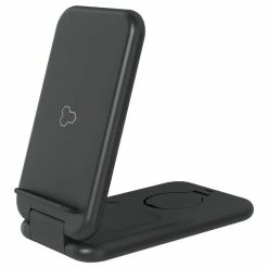 Bluehive Foldable Wireless Charging Station, Qi Certified, Black