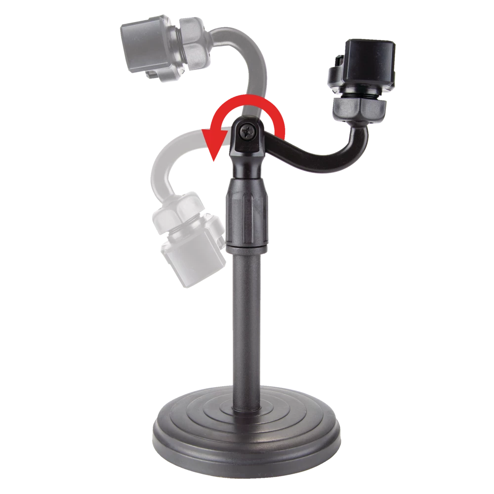 Bluehive Gooseneck Adjustable Height Phone Holder, Compatible With Smartphones Up To 3.5-in - Image 4