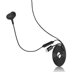 Bluehive Lightning Earbuds, For Select IPhone Devices, Black