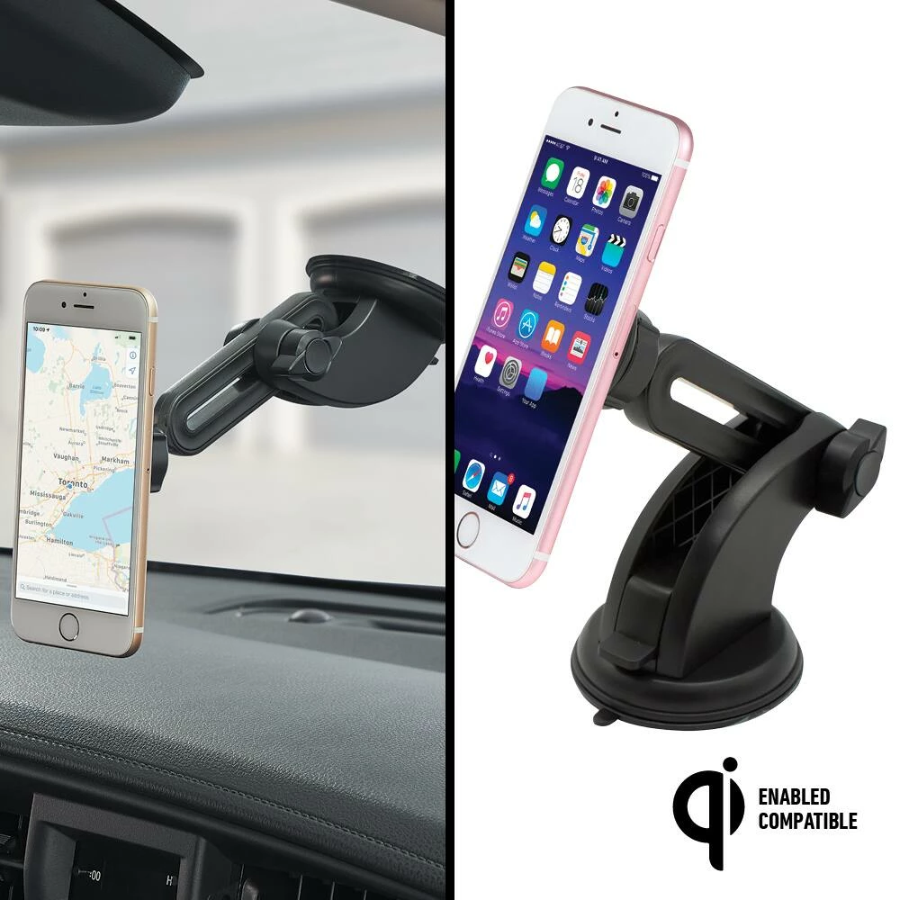 Bluehive Magnetic Windshield Phone Mount For Most Smartphones And Other Portable Devices, With 360° Swivel Mount - Image 9
