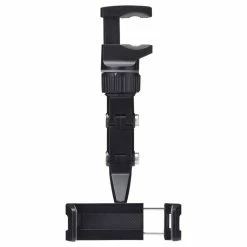 Bluehive Multi-Device Phone Mount, 360-Degree Rotation, Padded Clip, Black