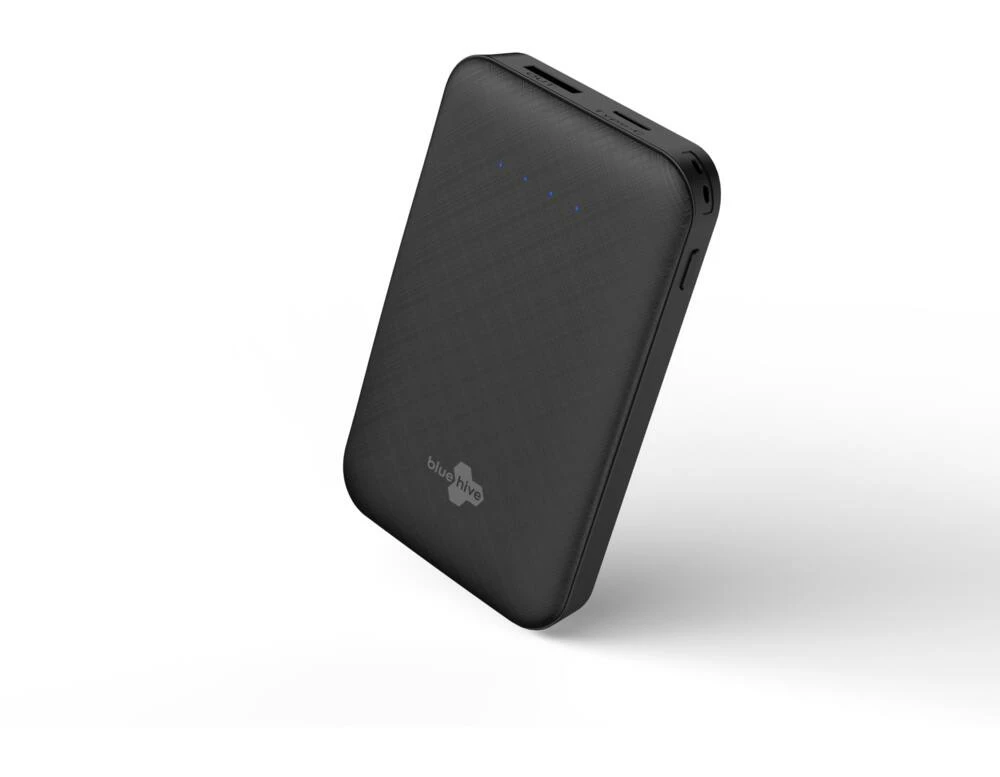 Bluehive 10,000 MAh Power Bank With Automatic Shutoff, Indicator Light, Black - Image 5