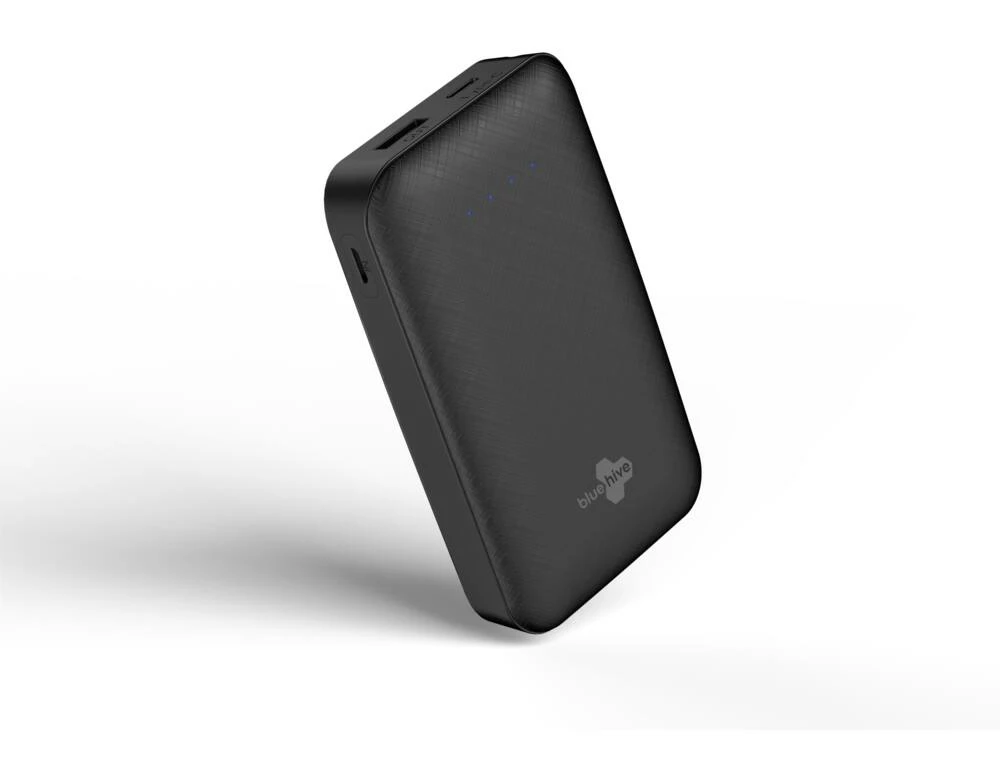 Bluehive 10,000 MAh Power Bank With Automatic Shutoff, Indicator Light, Black - Image 6