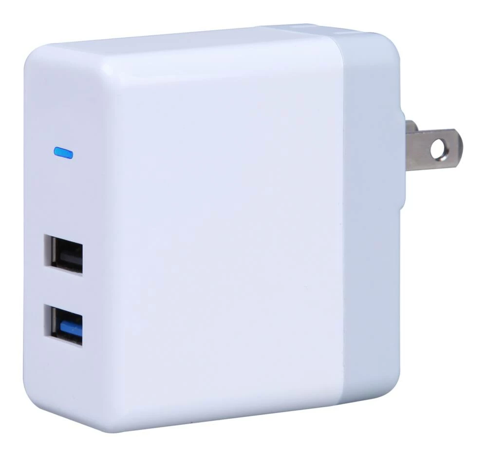 Bluehive 2.4A Dual Wall Charger, With Quick Charge, Compatible With Most Smartphones - Image 2