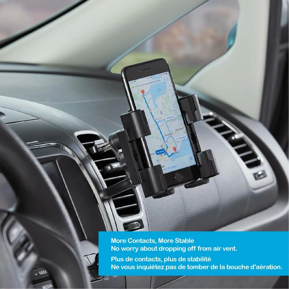 Bluehive Universal Vent Phone Mount For Most Smartphones And Other Portable Devices - Image 6