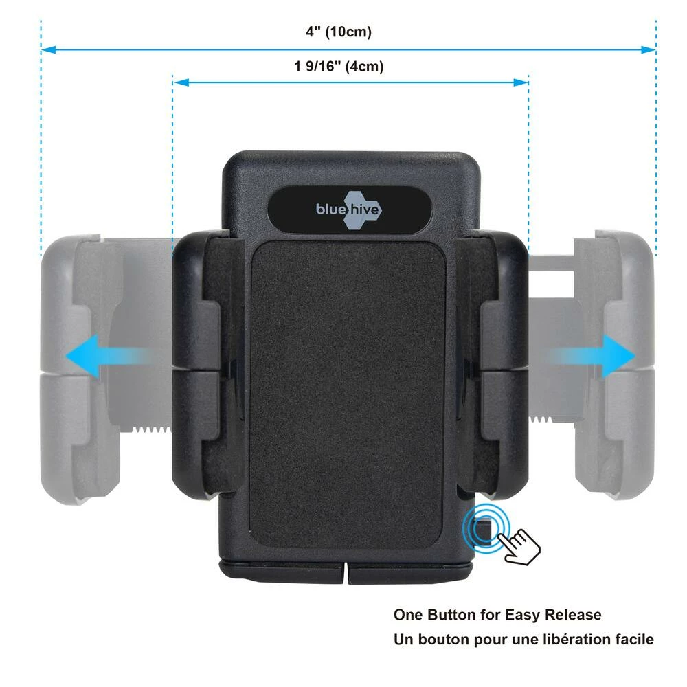 Bluehive Universal Vent Phone Mount For Most Smartphones And Other Portable Devices - Image 7