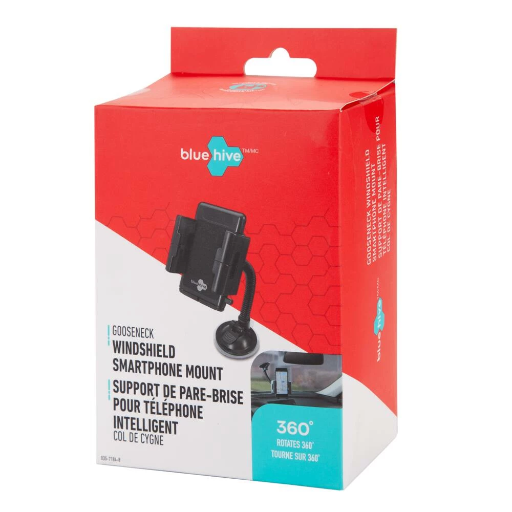 Bluehive Windshield Suction Cup Phone Mount For Most Smartphones And Other Portable Devices - Image 8