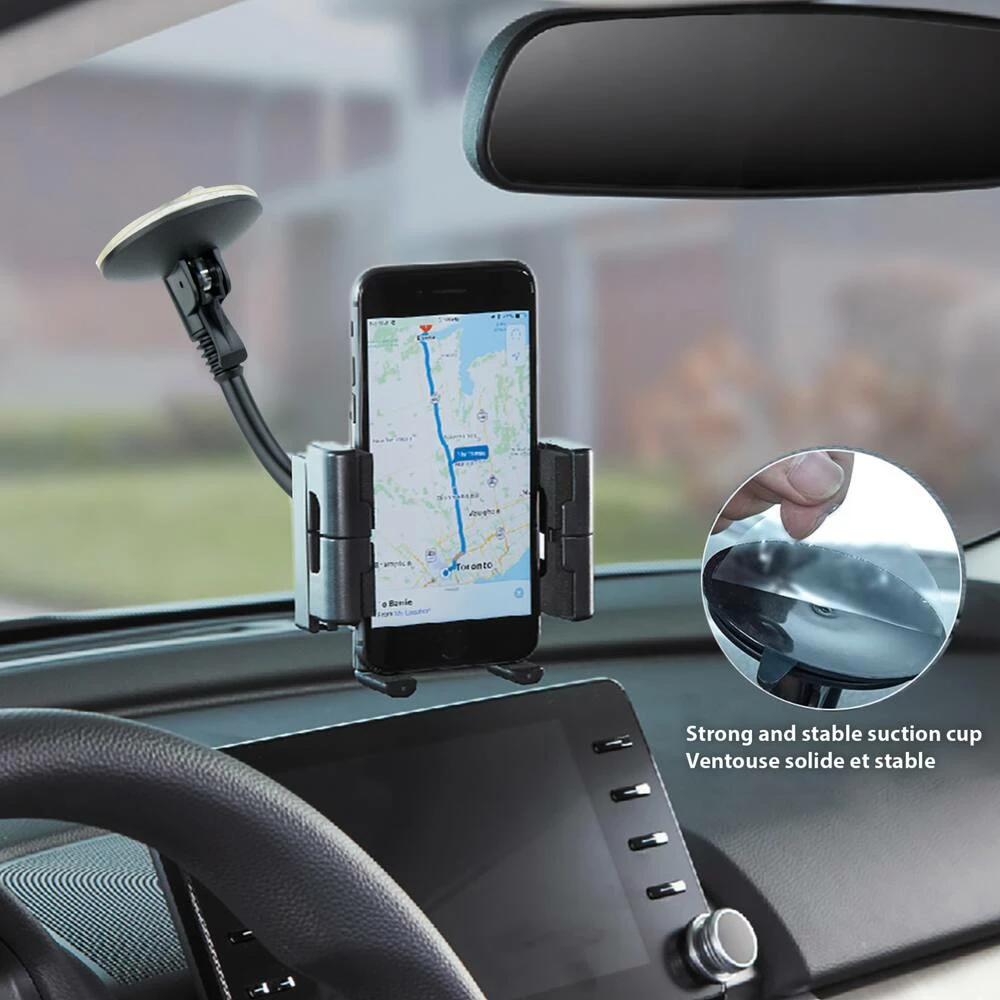 Bluehive Windshield Suction Cup Phone Mount For Most Smartphones And Other Portable Devices - Image 6