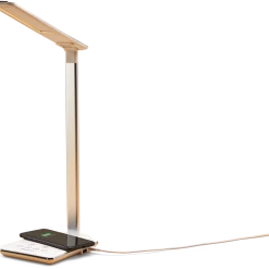 Bluehive Wireless Charging Pad With LED Lamp, For Qi-Enabled Devices, White