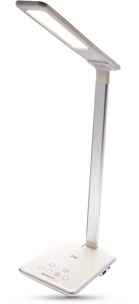 Bluehive Wireless Charging Pad With LED Lamp, For Qi-Enabled Devices, White - Image 2