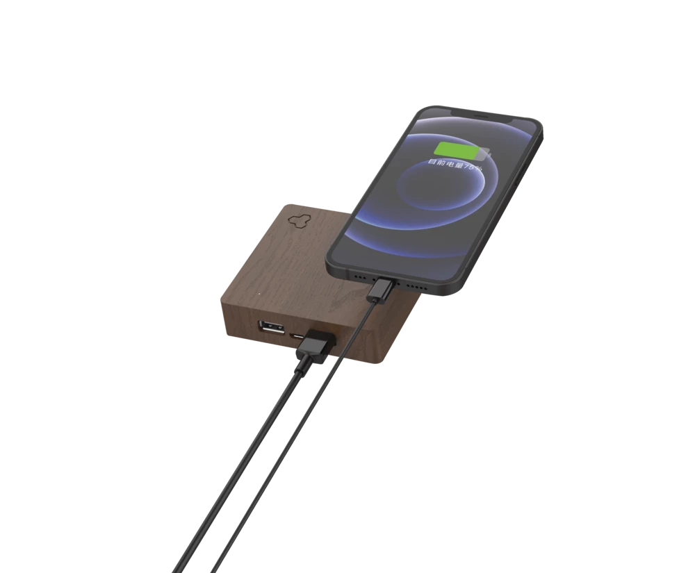 Bluehive 10,000 MAh Wooden Power Bank - Image 7