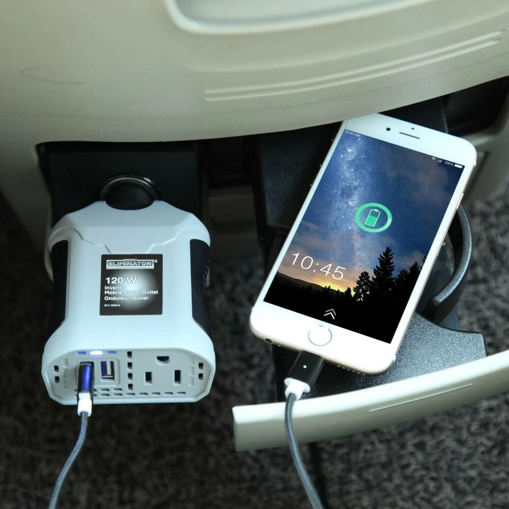 Bluehive 120W Inverter, With Dual USB - Image 12