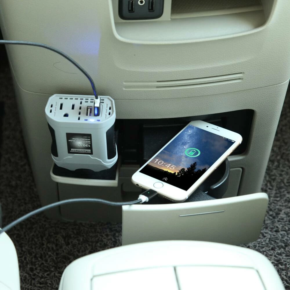 Bluehive 120W Inverter, With Dual USB - Image 7