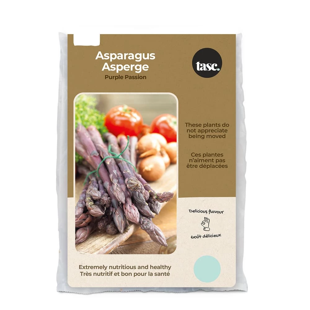Bulbs Are Easy, Purple Passion Asparagus Bulbs, Ready To Plant For Your Home Garden